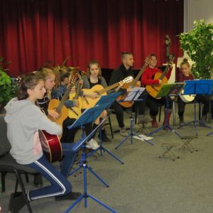 Weihnachtliches Gitarrenvorspiel